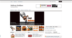Desktop Screenshot of deliveryhotlines.com